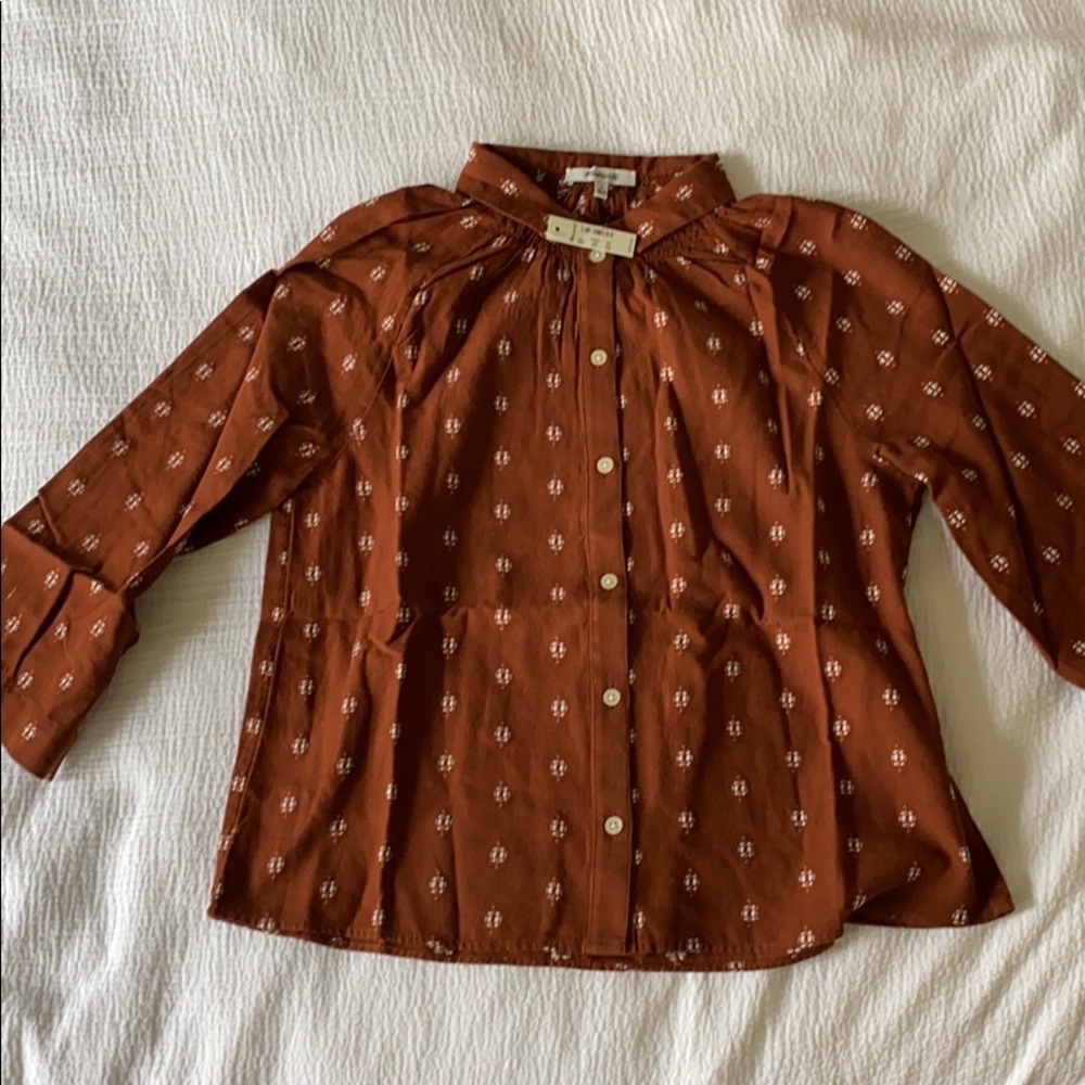 Madewell peasant top